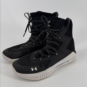 Under Armour Highlight Ace 2.0 Black Volleyball Shoes 3021376-001 Womens Size 10
